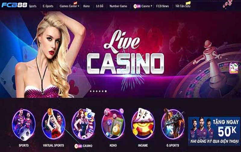 Giới thiệu về game Casino tại nhà cái FCB88 trực tuyến